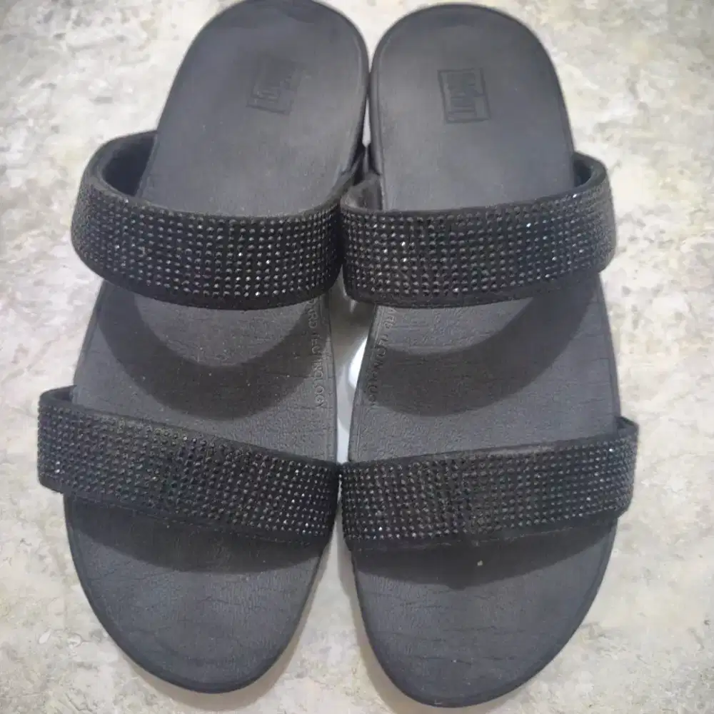 Sandal Flip Flop Hitam Uk 40