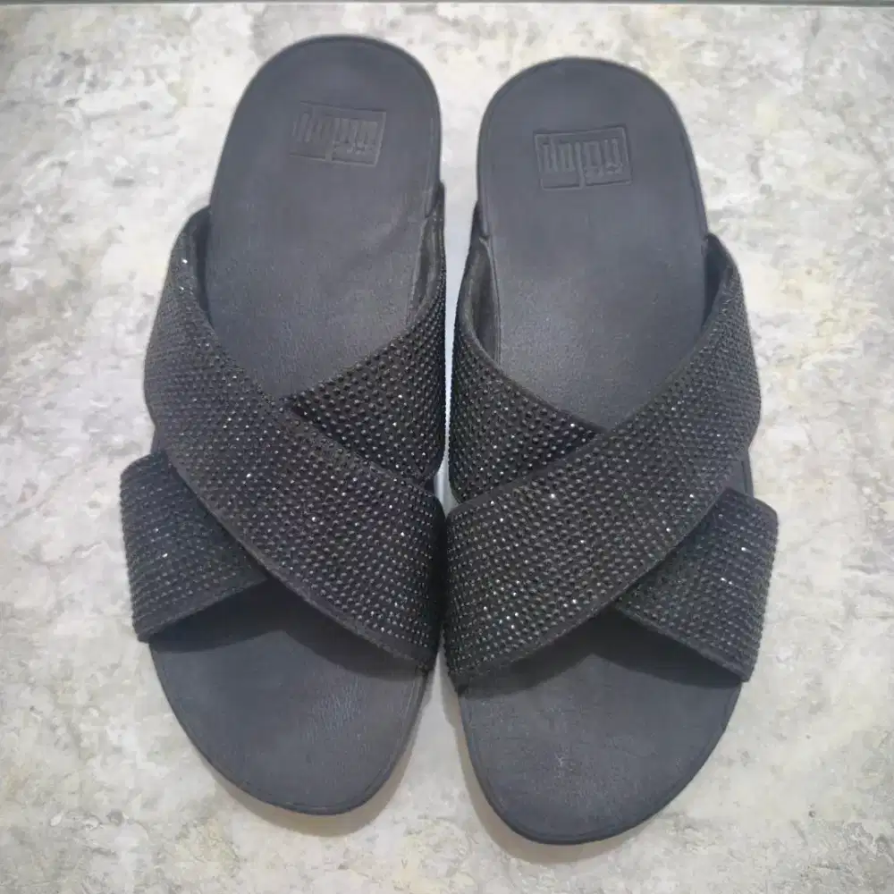 Sandal Flip Flop Hitam Uk 39