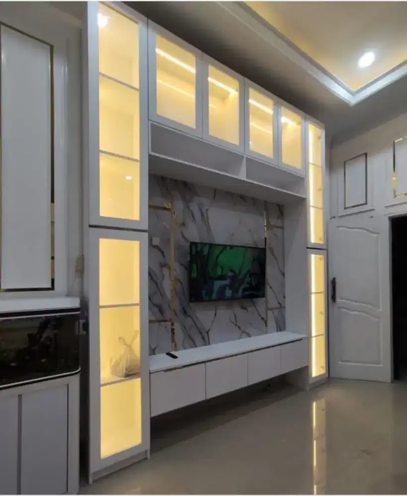 Backdrop Tv Khusus Tempahan