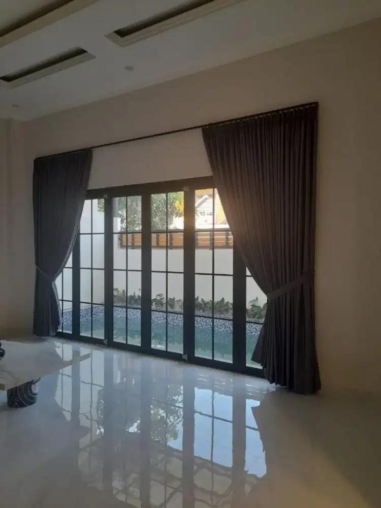 Gordyn Gordyn Keperluan Dekorasi Interior Ruangan