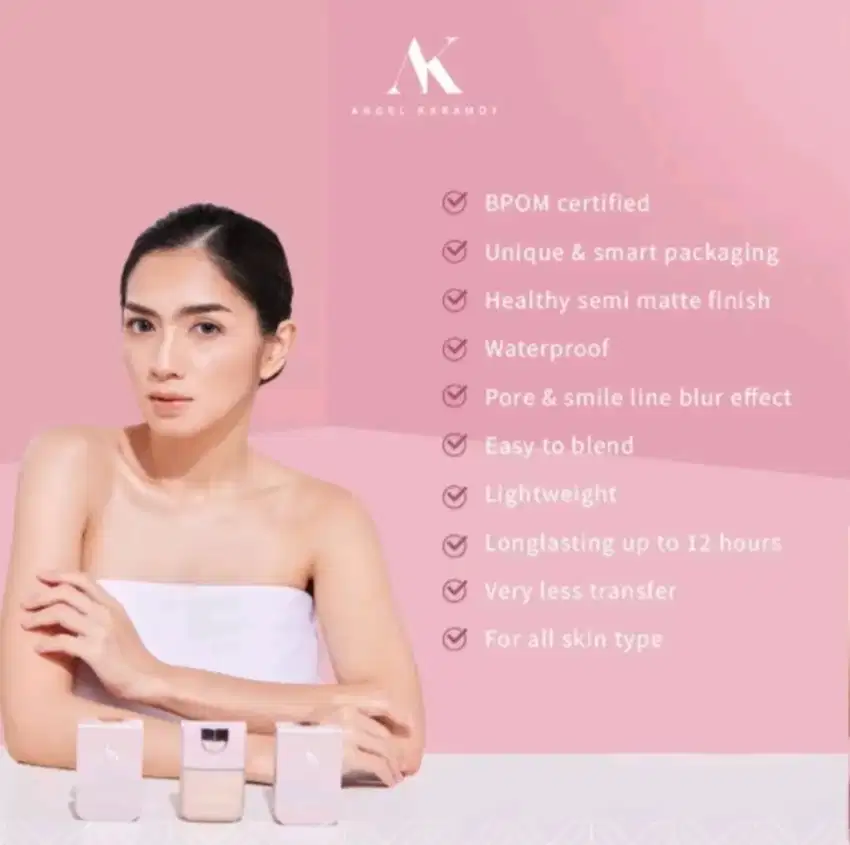 Liquid tinted cream Brand AK