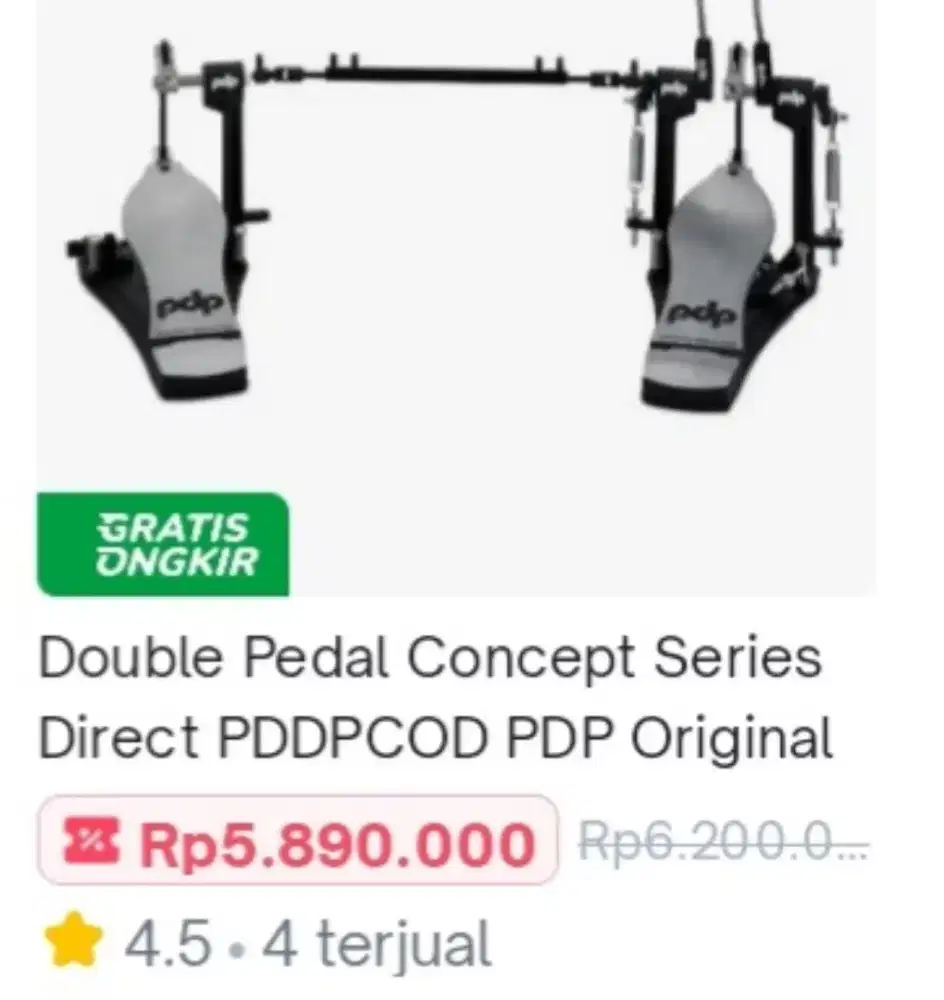 Double Pedal Drum PDP PREMIUM