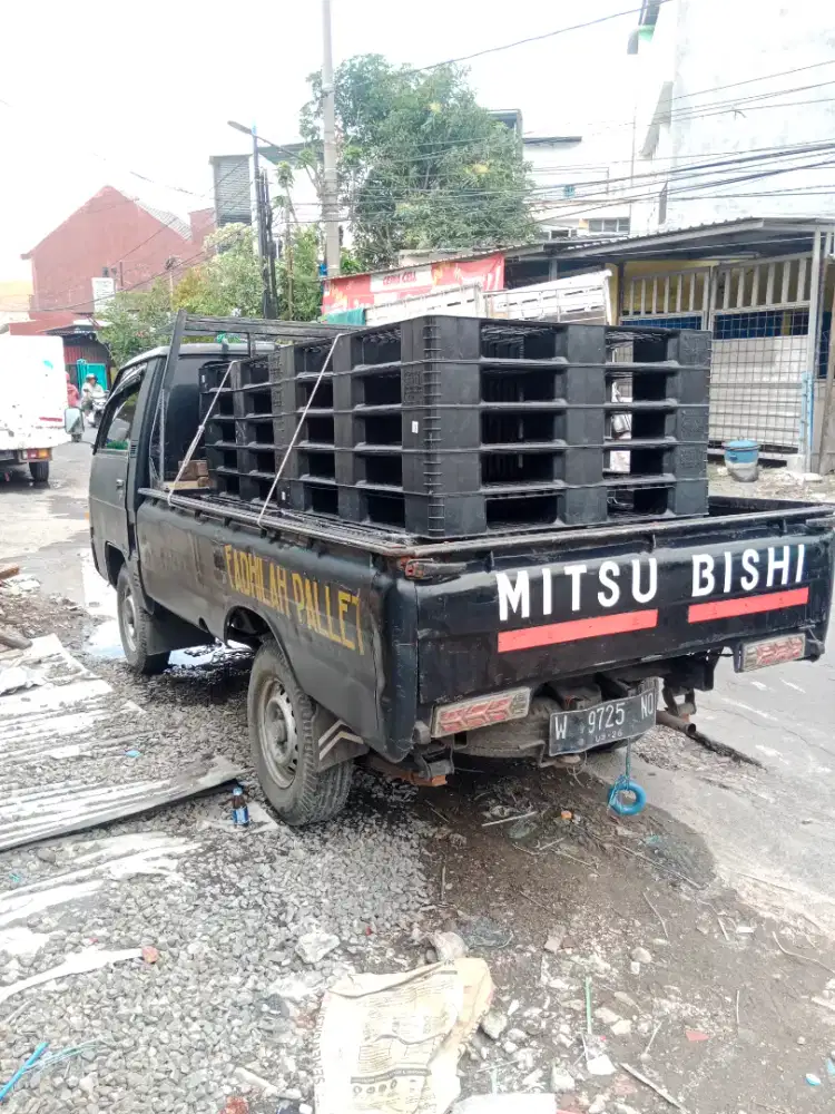 Supplier pallet plastik bekas murah palet plastik baru bagus tebal