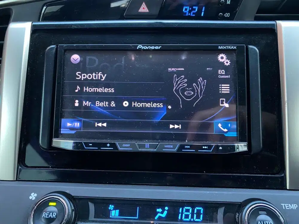 Head Unit Pioneer Avh X5850BT