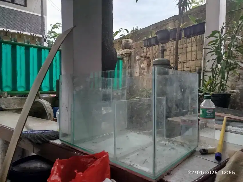 Akuarium ikan masih bagus