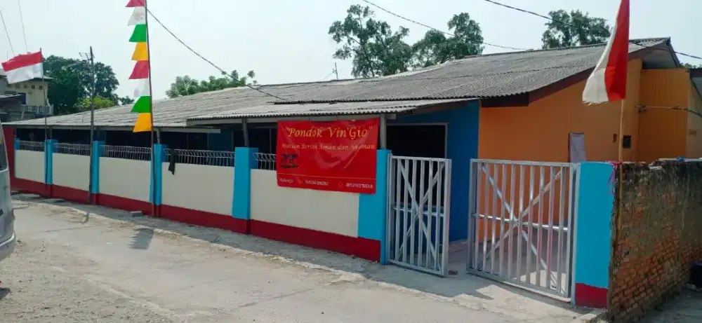 DIJUAL KONTRAKAN 20 PINTU, LOKASI DEKAT KAWASAN INDUSTRI JABABEKA 1