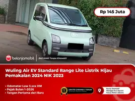 [ LOW KM 3RB ] Wuling Air EV Standard Range Lite Hijau 2023/2024