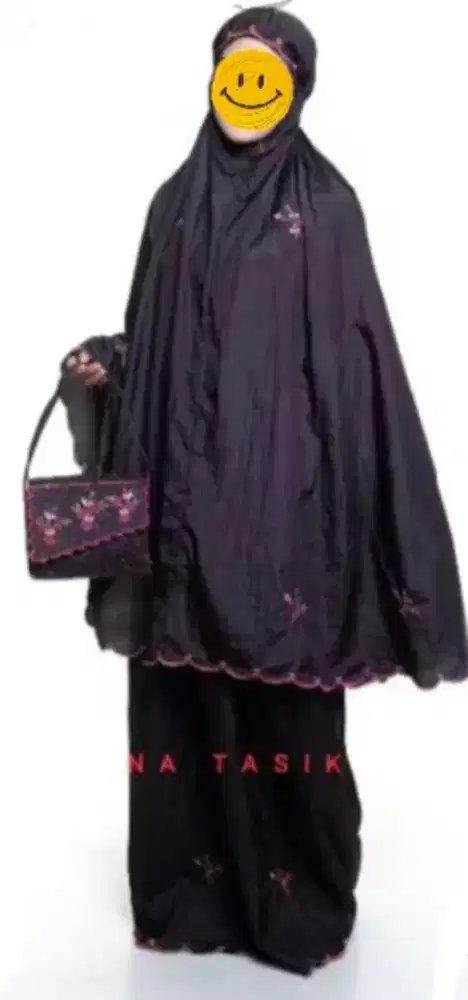 Mukena parasut bordir