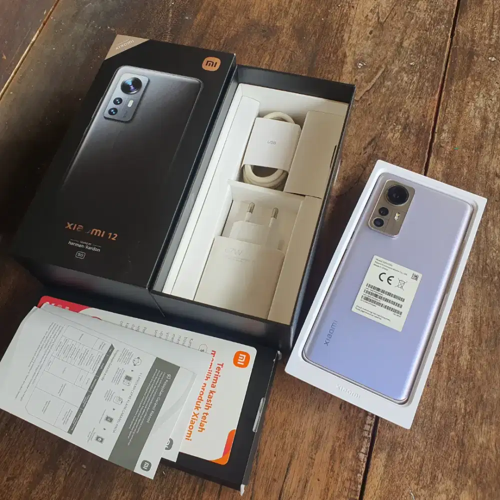 Xiaomi Mi 12 5G Garansi Resmi Like-new Xiaomi 12 Layar Edge Full-Ori
