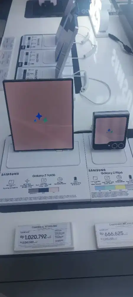 Promo Cicilan bungan 0% samsung flip 6