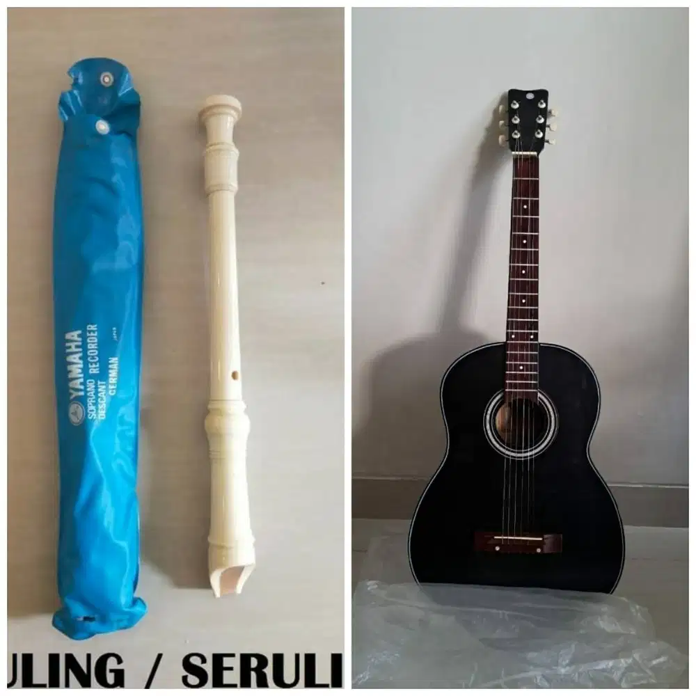 di jual gitar dan seruling buat pelajar