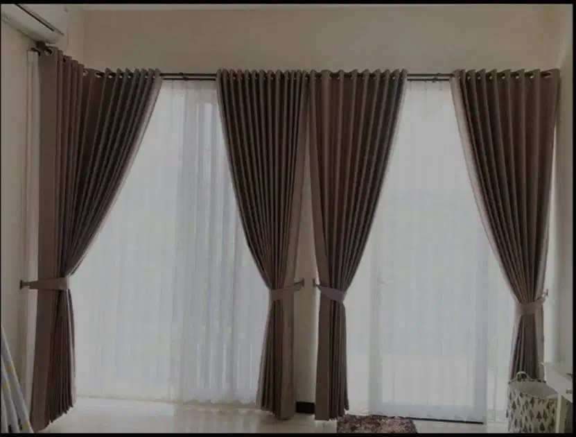 Toko Gorden Jendela Minimalis Tirai Gordyn Blackout Hordeng Custom