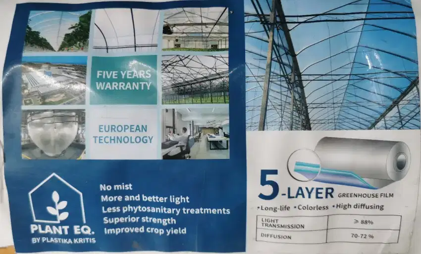 Plastik UV Green House 1 Roll