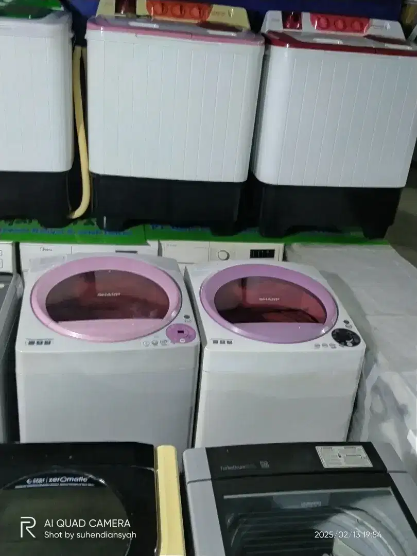 Mesin cuci bekas bergaransi