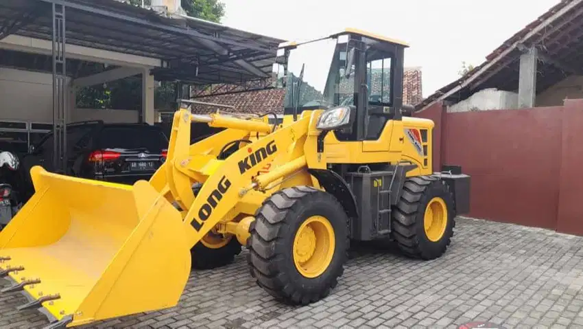 Ready Stock New Wheel Loader China Kapasitas 1 - 3 Kubik Murah Tangguh