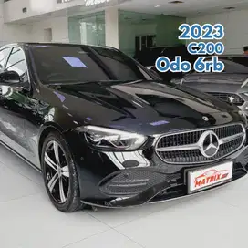 Mercedes Benz C200 AVG 2023 NIK 2022 Black Mercy C 200 Hitam W206