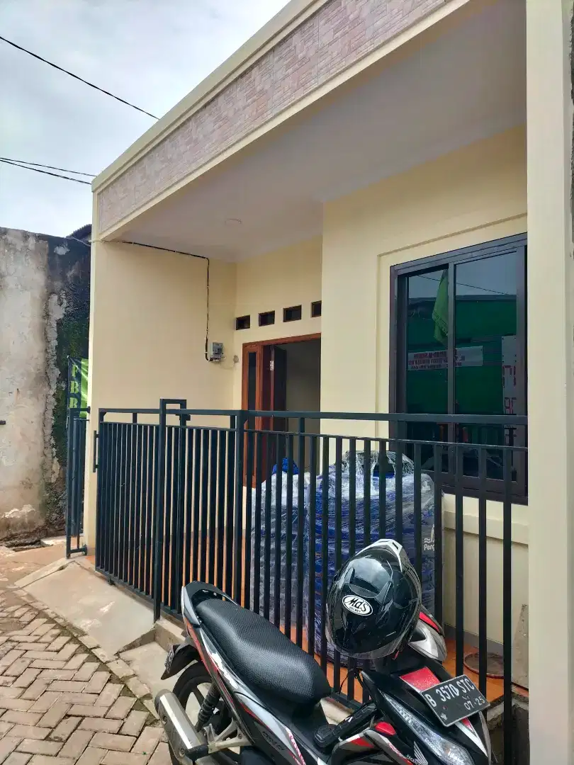 Dijual rumah baru minimalis siap huni di Bintara dkt St Cakung