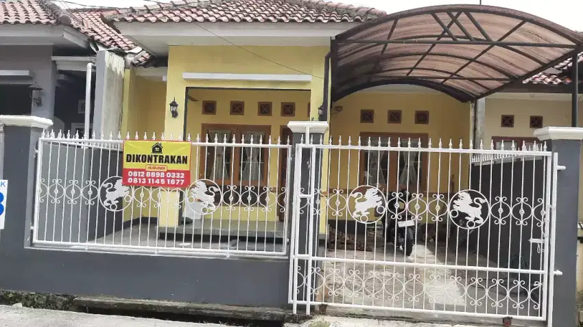 Disewakan rumah siap huni nyaman dan aman bisa nego