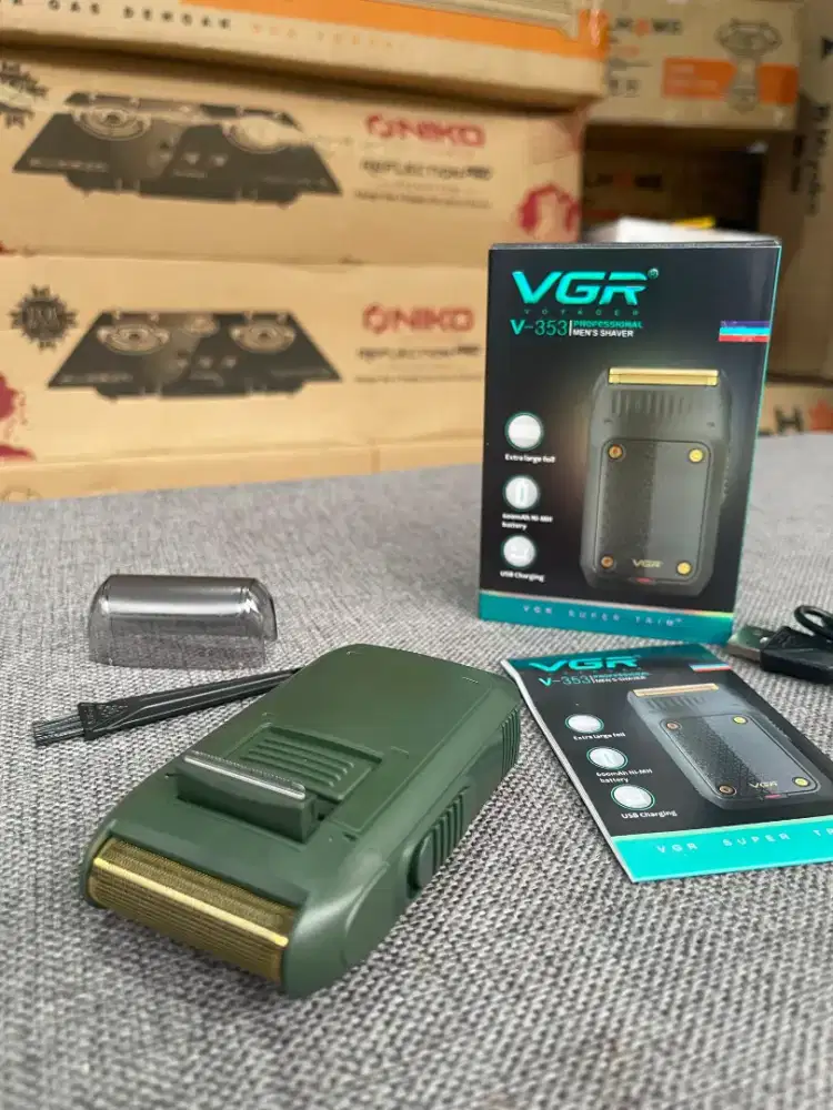 Baru merk VGR cukuran kumis dan jenggot di cas