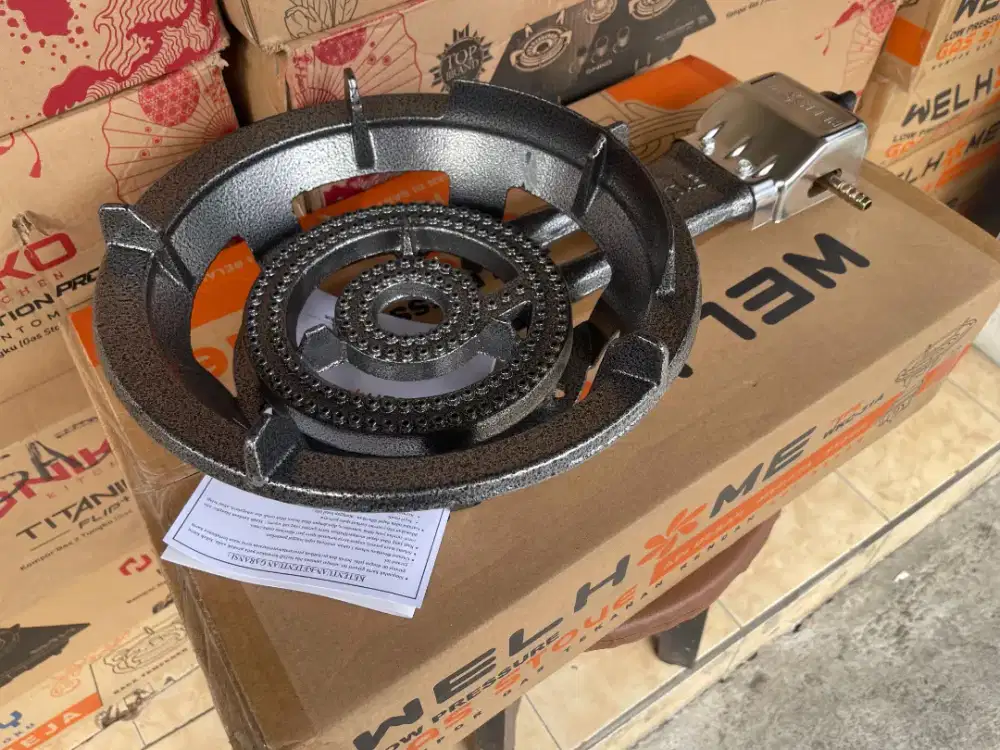 Baru merk welhome kompor mawar api seribu