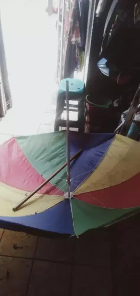 Cocok utk pedagang kaki 5 payung uk 1,5m kond bgs no bolong no sobek