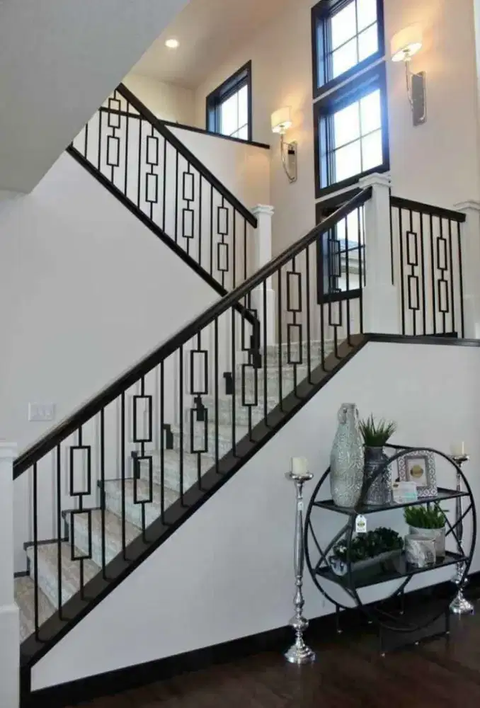 Ralling tangga murah tanpa DP sudah terpasang terima jadi...