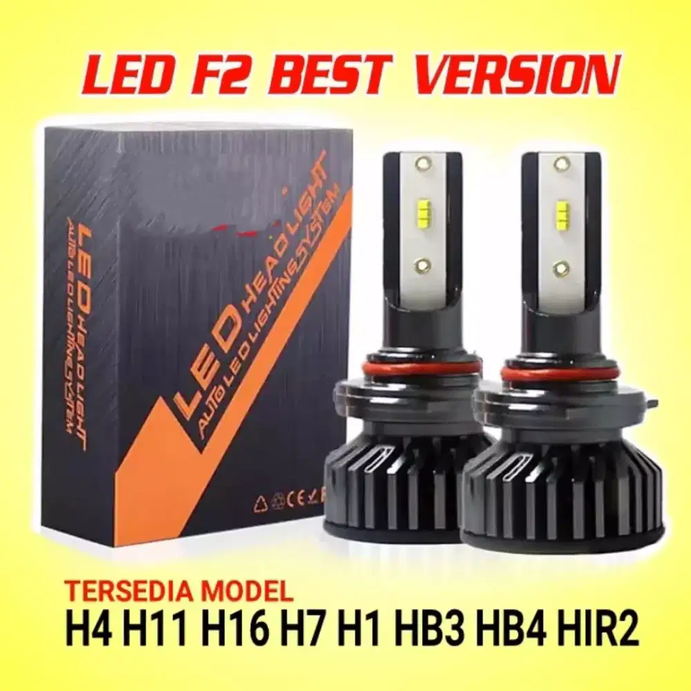 Lampu LED Mobil H11 Hb3 H7 H4 H1 Super Terang, Kualitas Premium