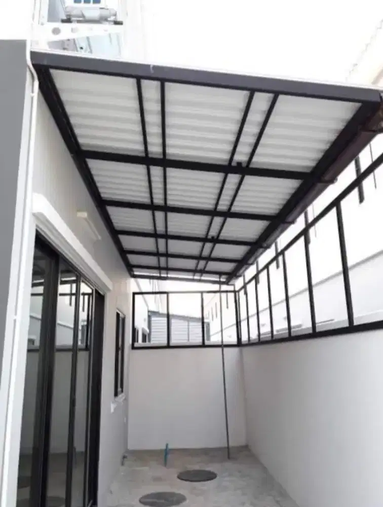 Kanopi Besi Hollow: Solusi Melindungi Rumah Anda