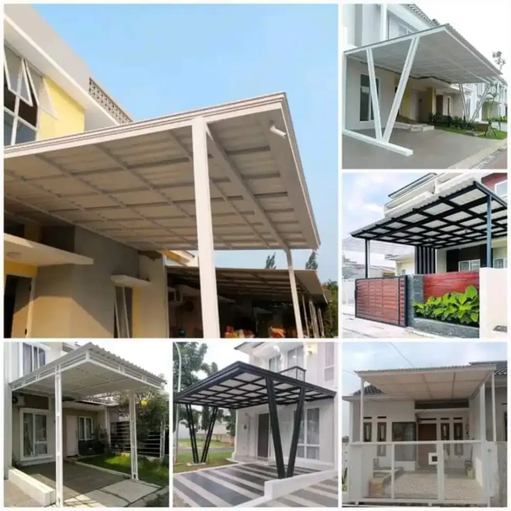 Kanopi Besi Hollow: Solusi Melindungi Rumah Anda