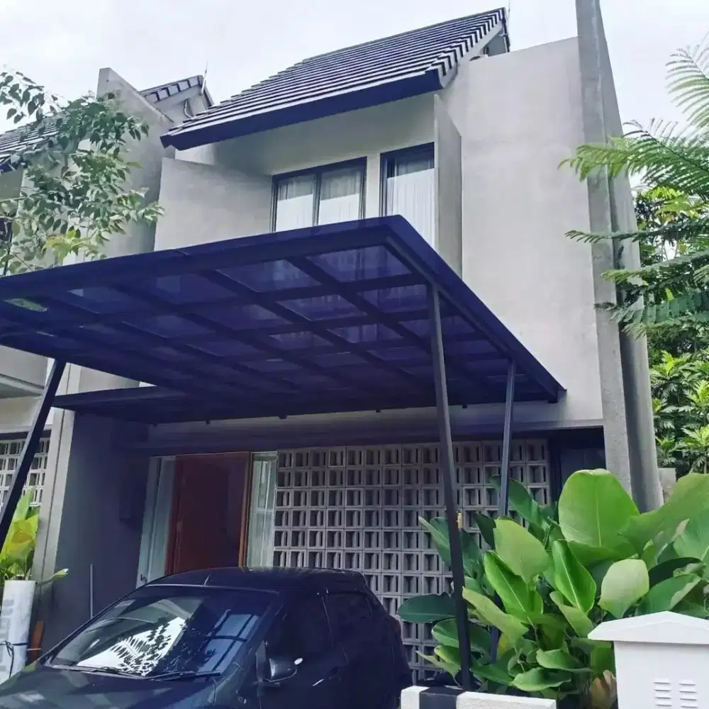 Kanopi Besi Hollow: Solusi Melindungi Rumah Anda