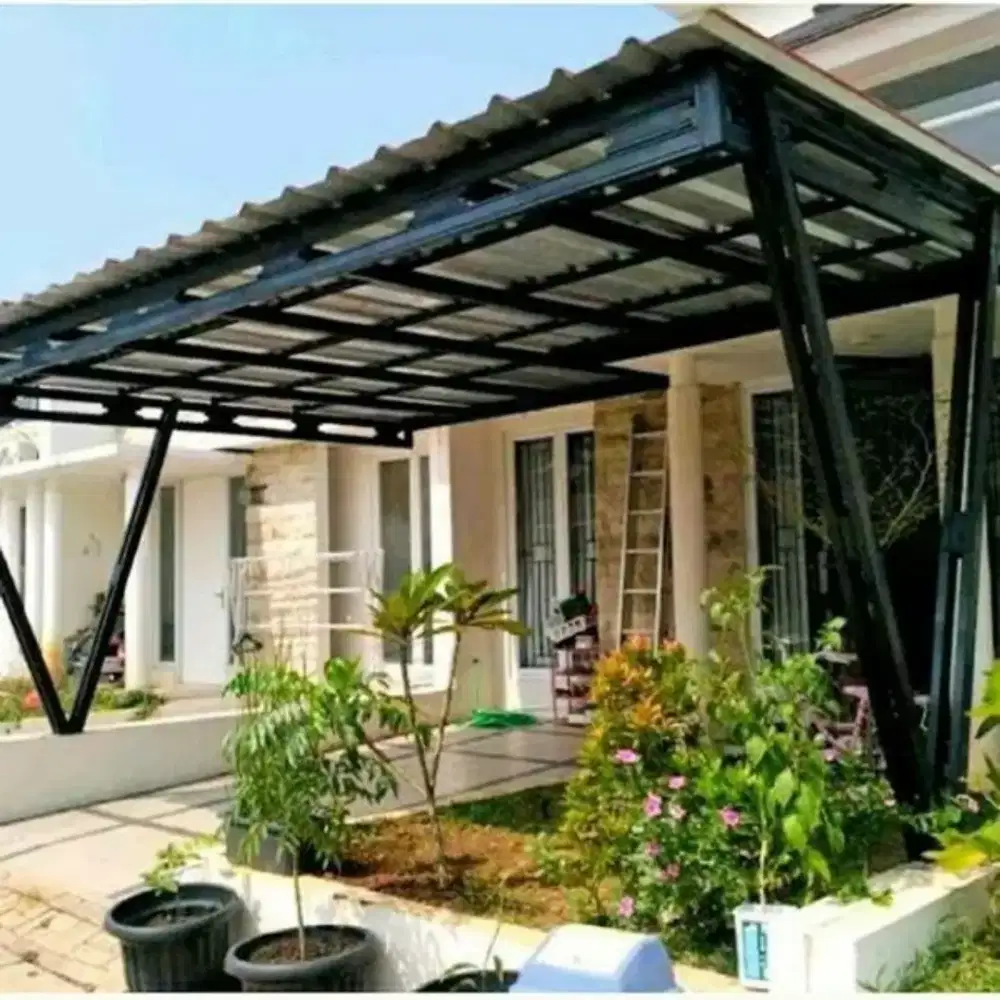 kanopi baja ringan modern