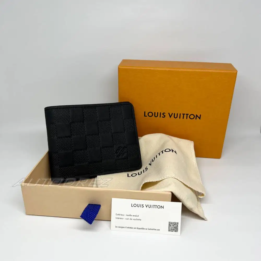 LOUIS VUITTON Dompet Damier Infini Leather Baru 100% Original BNIB