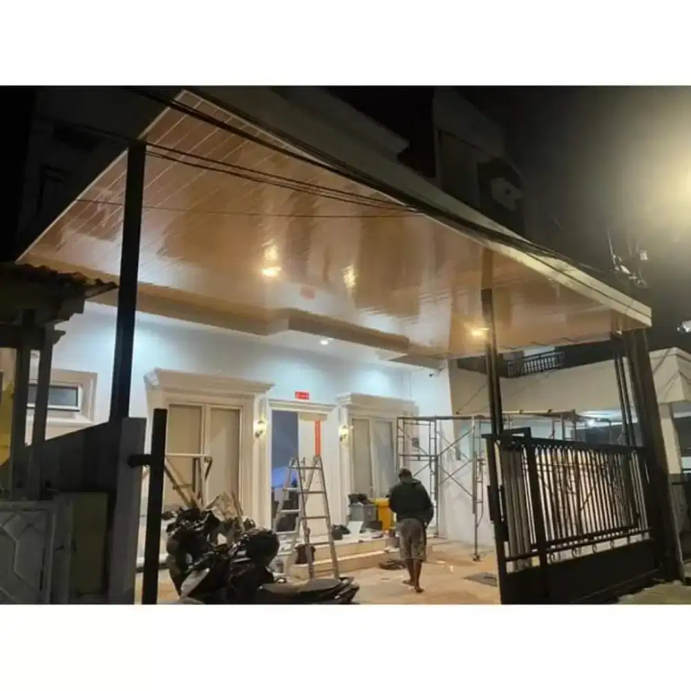 Kanopi Besi Hollow: Solusi Melindungi Rumah Anda