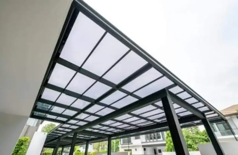 Kanopi Besi Hollow: Solusi Melindungi Rumah Anda