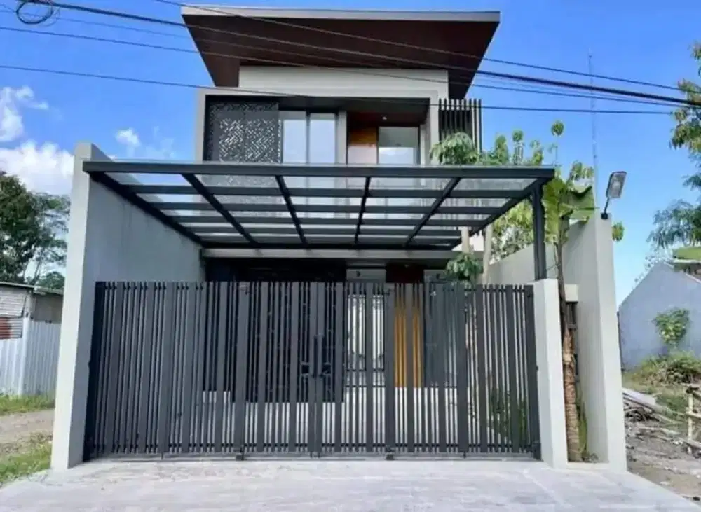 Kanopi Besi Hollow: Solusi Melindungi Rumah Anda