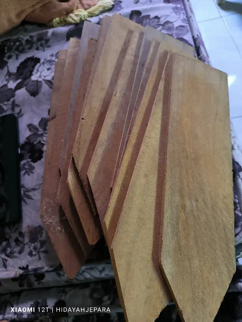 Atap sirap kayu Ulin eceran 1 lembar