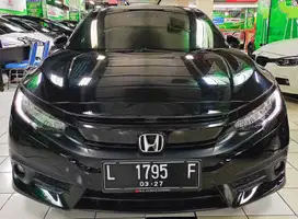 [KM: 48Rb] Honda Civic Turbo 1.5 ES Sedan 2017 Hitam Matic / AT SUPER!