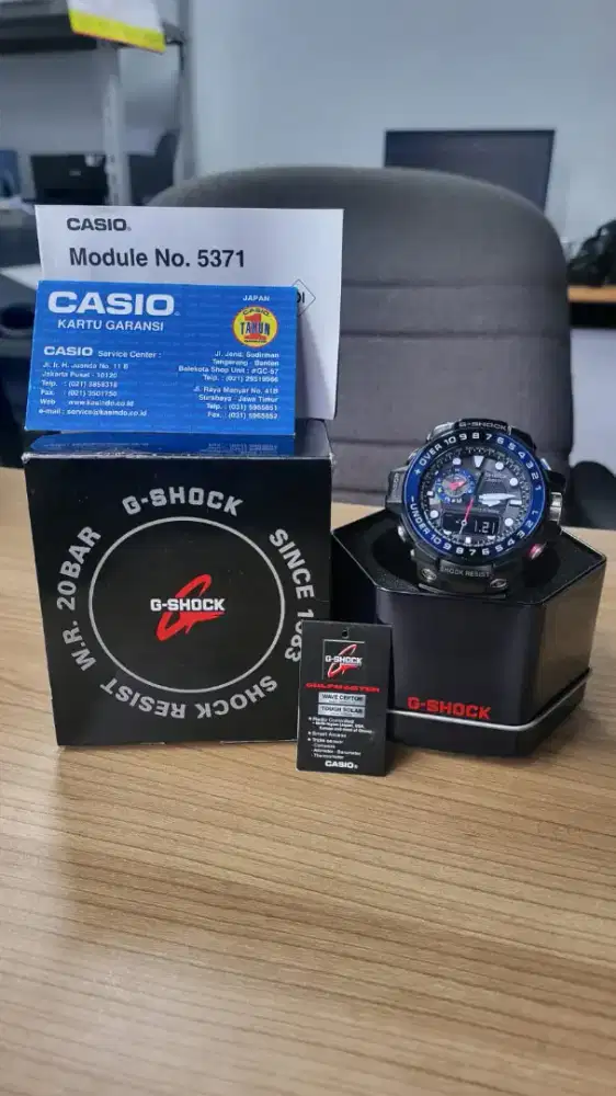 G-Shock GWN-1000B-1B

100% Original