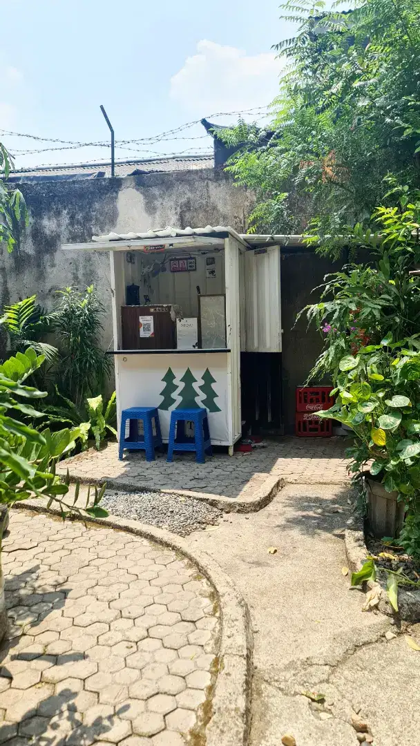 Jual Booth Container bekas usaha