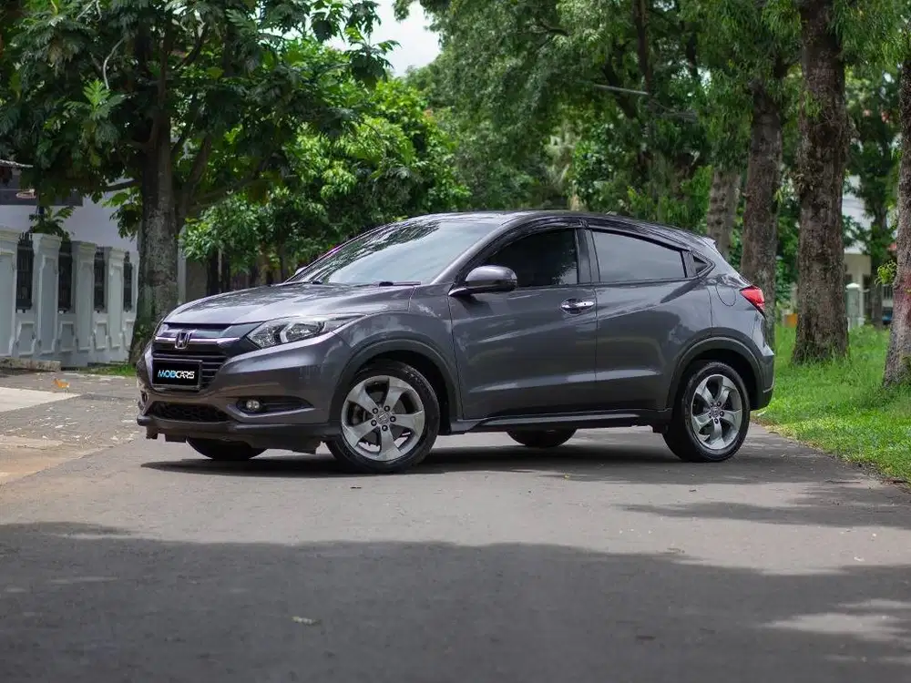 CASH TERMURAH HRV E CVT AT MATIC 2016 ABU ABU HONDA HRV METIC MOBCARS