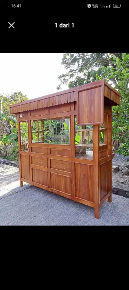 Gerobak mie ayam bakso costum aesthetic