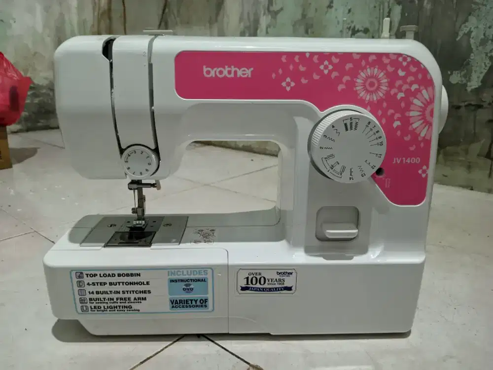Mesin jahit BROTHER JV1400
