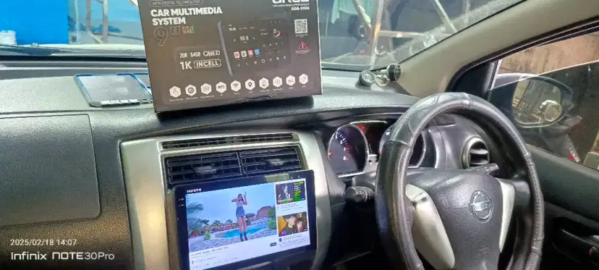 Pemasangan head unit android orca 9 inc ram 4/128