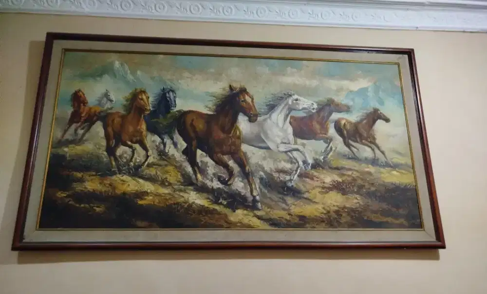 Lukisan  8 Kuda