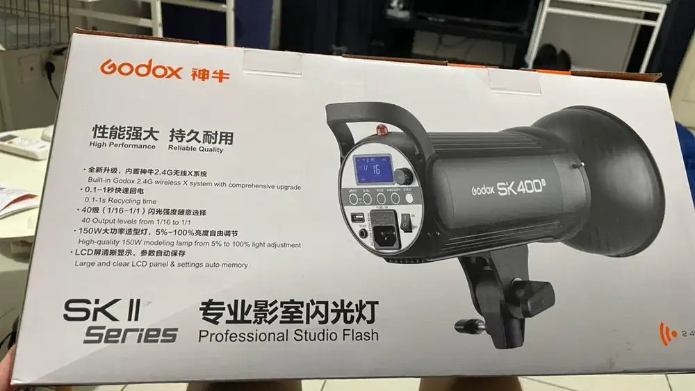 Paket Godox SK 400 II Studio Flash