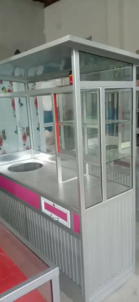 Gerobak Bakso Aluminium (1,5 Meter)