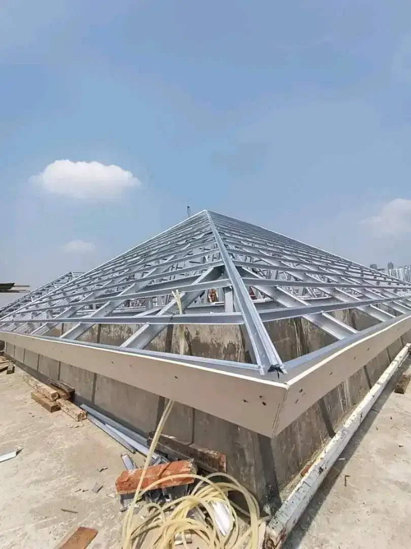 Baja ringan SNI renovasi dan pasang baru ganti atap lama
