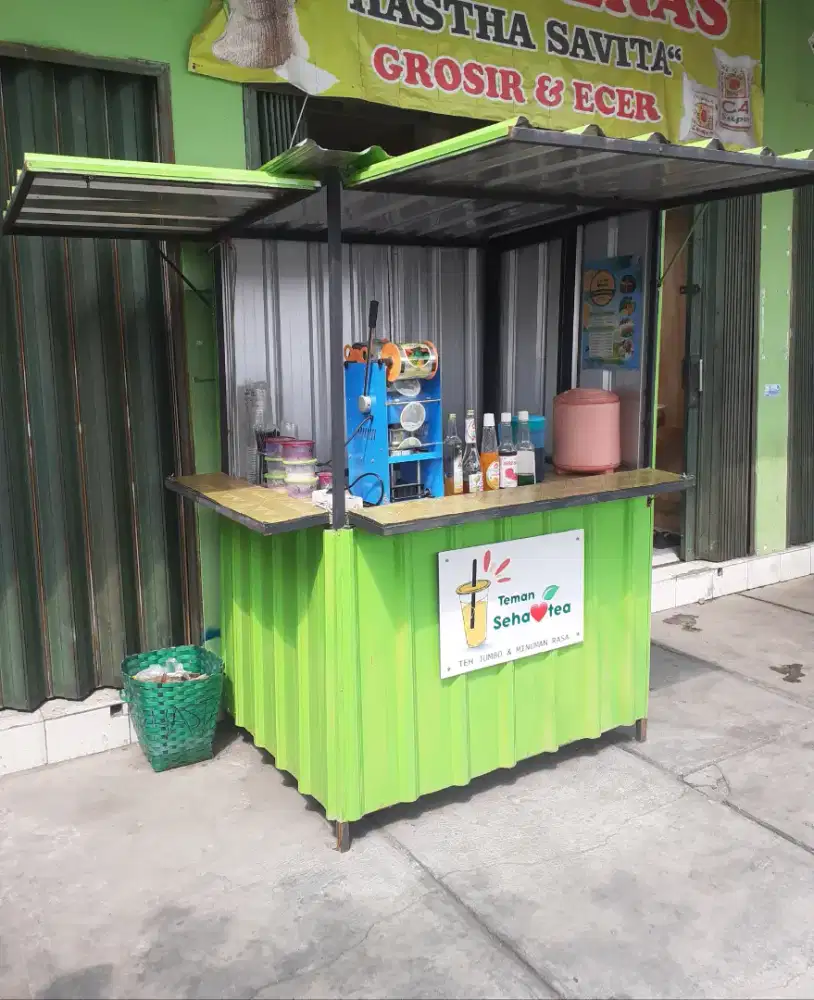 Kontainer Booth Es Teh Jumbo