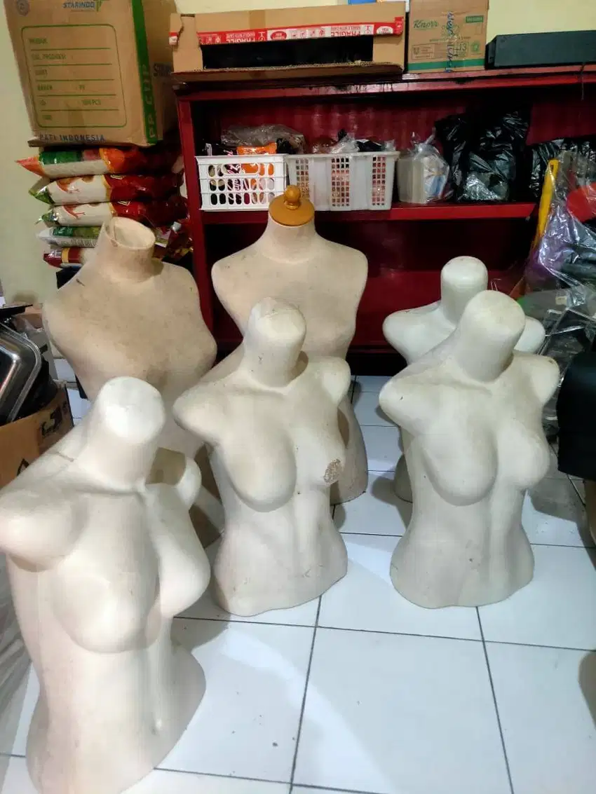 Manekin Setengah badan wanita | Patung Wanita atasan baju