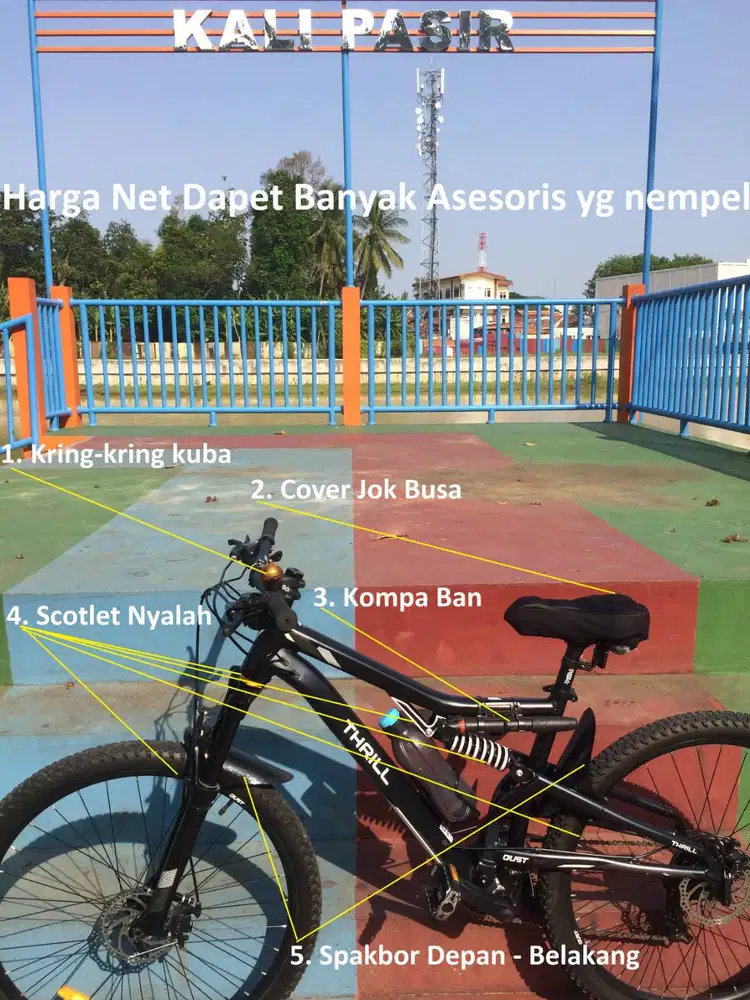 Sepeda Gunung Thrill Mulus Seperti Baru